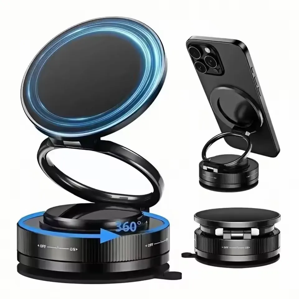 T30 Vacuum Magnetic Phone Holder Stand, for Suction Cup Phone MountAdjustable Swivel Lock, for Your Car/Gym/Mirror
T30 Vacuum Magnetic Phone Holder Stand, for Suction Cup Phone MountAdjustable Swivel Lock, for Your Car/Gym/Mirror
