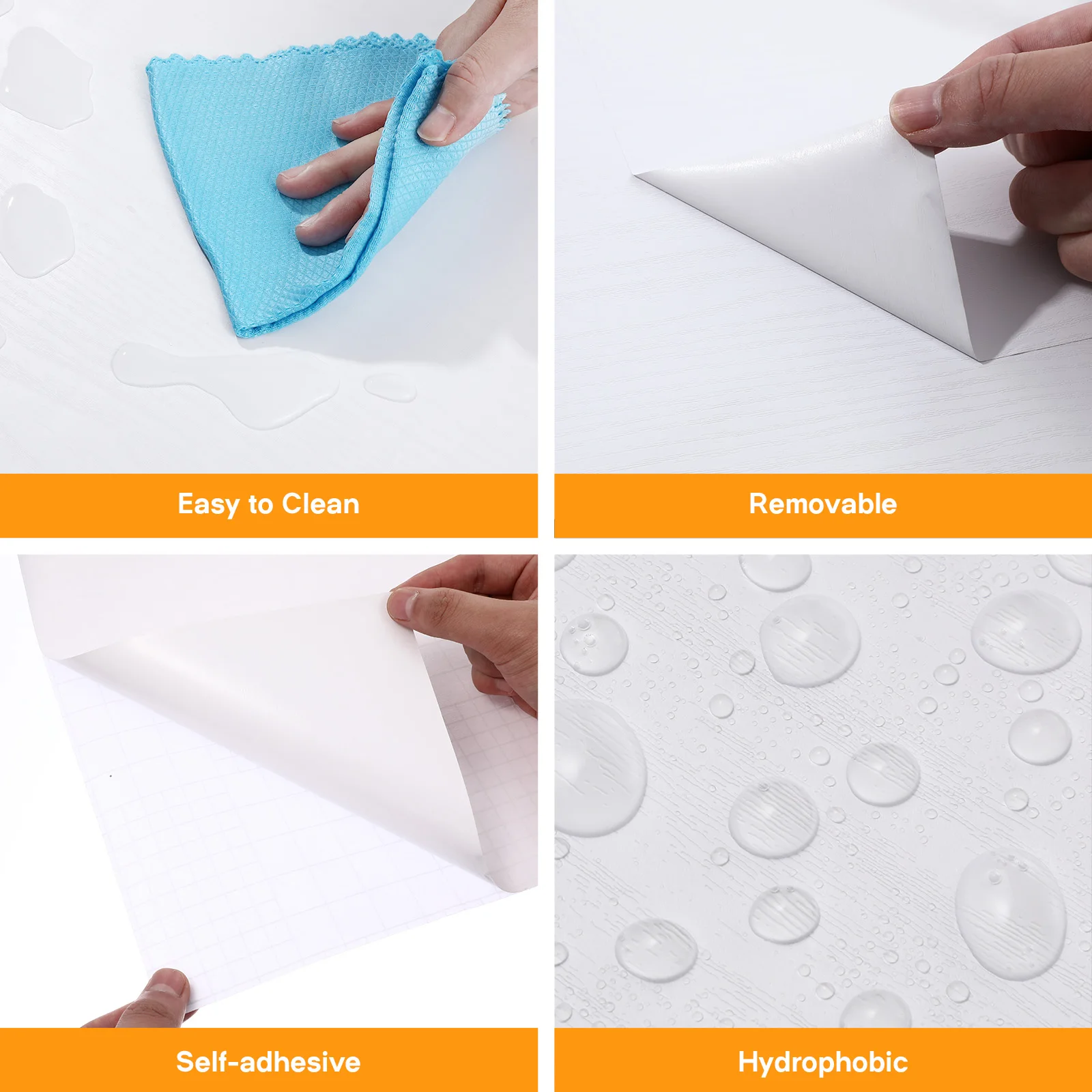 1 Roll Self Adhesive Solid Color Wallpaper Matte Finish Oil Proof Waterproof Thickened Peel Stick Wall Decor For Home Office
1 Roll Self Adhesive Solid Color Wallpaper Matte Finish Oil Proof Waterproof Thickened Peel Stick Wall Decor For Home Office