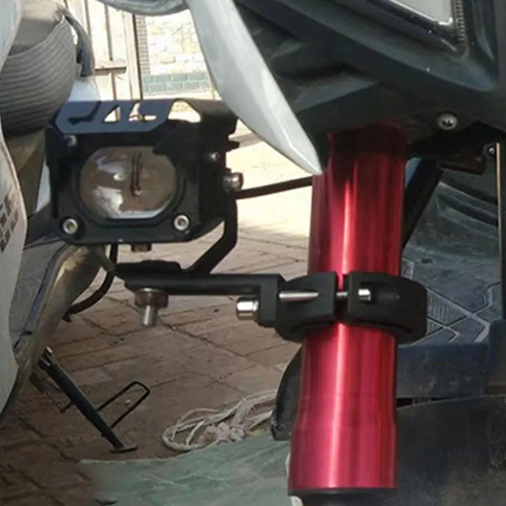2pcs Motorcycle Shock Absorber Light Bracket Sturdy Fog Lamp Mount For Front Fork Bumper Horizontal Vertical Installation
2pcs Motorcycle Shock Absorber Light Bracket Sturdy Fog Lamp Mount For Front Fork Bumper Horizontal Vertical Installation