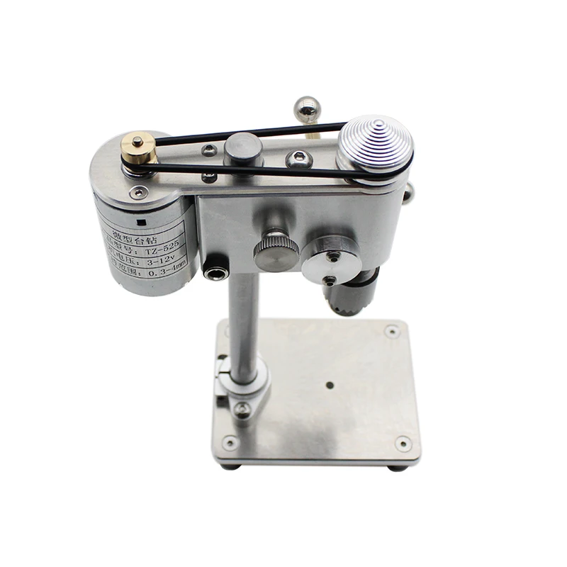 High Precision Mini Bench Drill 0.3-4.0MM Micro Drilling Machine Watch Repair Tool With Speed Adjustable Power Adapter 775 Motor
High Precision Mini Bench Drill 0.3-4.0MM Micro Drilling Machine Watch Repair Tool With Speed Adjustable Power Adapter 775 Motor