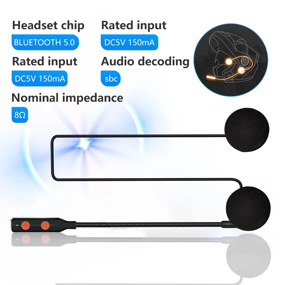 Kihous Motorcycle Helmet Headset Bluetooth 5.0 Waterproof Handsfree Speaker Wireless Earphone
Kihous Motorcycle Helmet Headset Bluetooth 5.0 Waterproof Handsfree Speaker Wireless Earphone