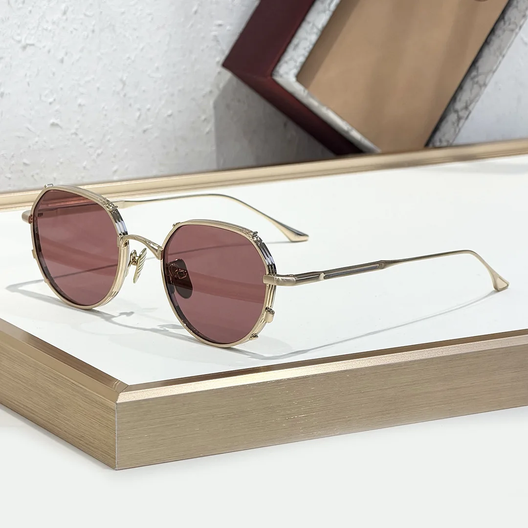 JMM-HARTANA Luxury Double Layer Rim High Quality Brand Round Titanium Sunglasses UV400 Polarized Gift Men Women
JMM-HARTANA Luxury Double Layer Rim High Quality Brand Round Titanium Sunglasses UV400 Polarized Gift Men Women