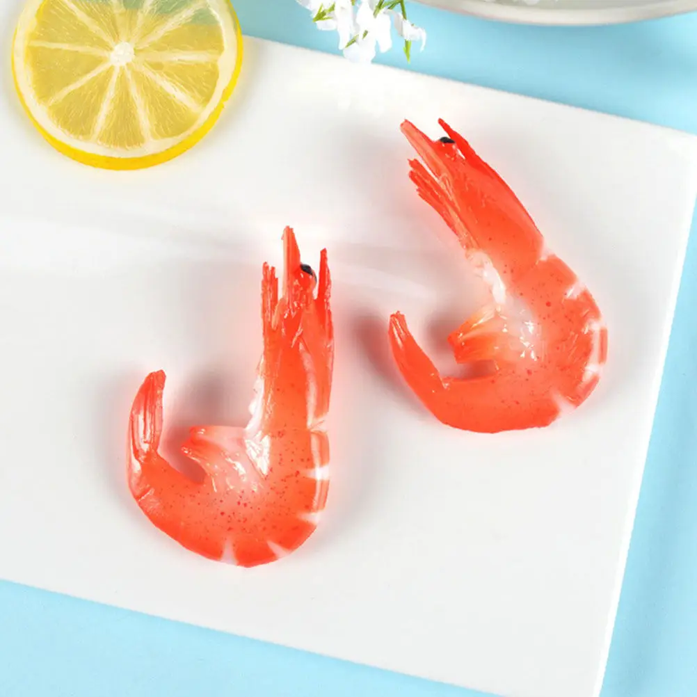 2Pcs Imitation Red Shrimp PVC Cognitive Biological Learning Aid Kids Educational Simulation Shrimp Food Decor Prop
2Pcs Imitation Red Shrimp PVC Cognitive Biological Learning Aid Kids Educational Simulation Shrimp Food Decor Prop