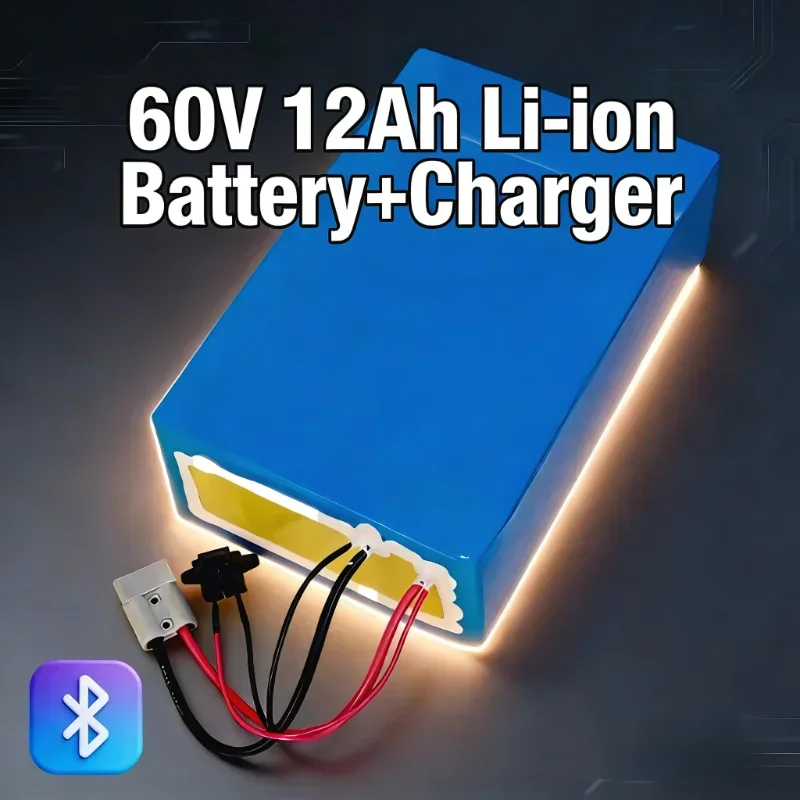 Custom-Fit 60V 12Ah Li-ion Battery City Coco Battery Pack 12A | 350W-750W Scooter Fit, 3A Charger (Excludes 10Ah/15Ah Models)
Custom-Fit 60V 12Ah Li-ion Battery City Coco Battery Pack 12A | 350W-750W Scooter Fit, 3A Charger (Excludes 10Ah/15Ah Models)