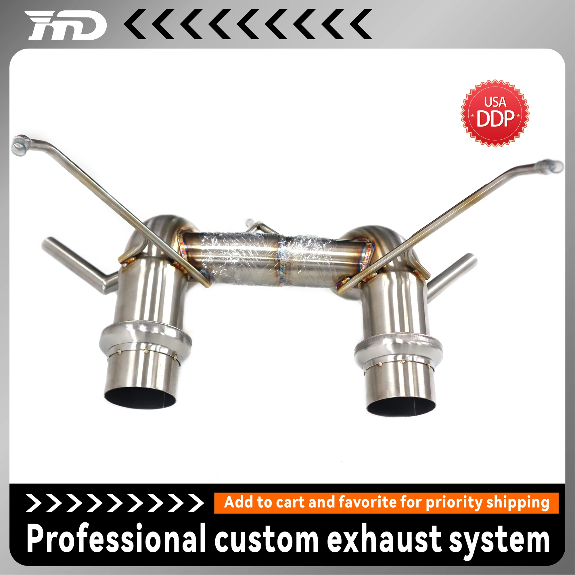 HMD for McLaren 600LT Stainless Steel Exhaust System Catback Performance Upgrade Increased Power Sound
HMD for McLaren 600LT Stainless Steel Exhaust System Catback Performance Upgrade Increased Power Sound