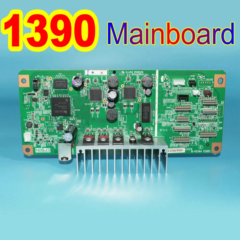 Материнская плата R1390 для принтера, оригинальная материнская плата 1390, материнская плата для Epson R1390, печатная плата для форматирования, сменная матричная плата
Материнская плата R1390 для принтера, оригинальная материнская плата 1390, материнская плата для Epson R1390, печатная плата для форматирования, сменная матричная плата