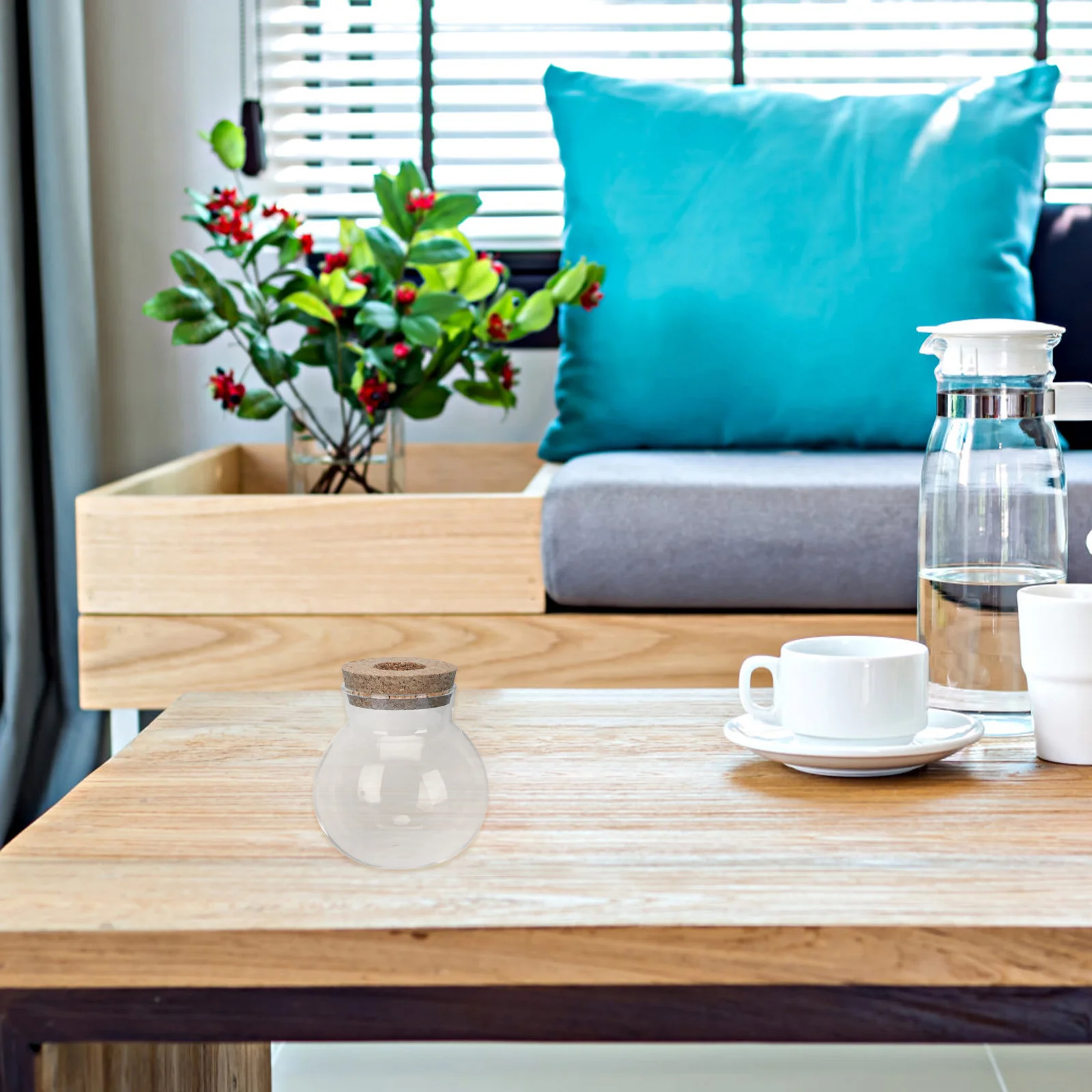 2Pcs Water Planting Vases Hydroponics Glass Wood Materials Durable Simple Glass Vases for Household Decor Flower Arrangement and 
2Pcs Water Planting Vases Hydroponics Glass Wood Materials Durable Simple Glass Vases for Household Decor Flower Arrangement and