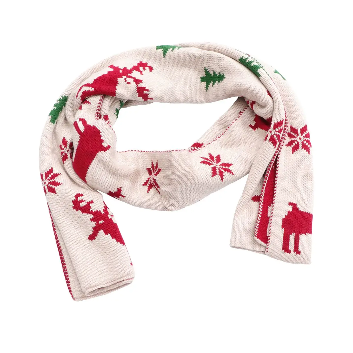 Warm Scarf Lovely Printed Acrylic Fibers Knitted Shawl Christmas Decor Gift Bright Color Clear Print Stylish Women Girls Holiday
Warm Scarf Lovely Printed Acrylic Fibers Knitted Shawl Christmas Decor Gift Bright Color Clear Print Stylish Women Girls Holiday
