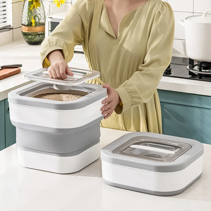Folding Cat Dog Food Storage Container Pet Food Container With Lids Sealing Box Animal Snacks Storage Container for Dogs Cats
Folding Cat Dog Food Storage Container Pet Food Container With Lids Sealing Box Animal Snacks Storage Container for Dogs Cats