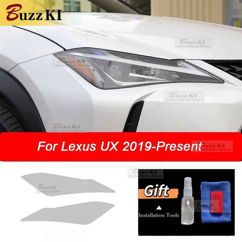 For Lexus UX UX250h UX200 2019 2020 Accessories Car Headlight Protective Film Front Light Transparent Smoked Black TPU Sticker 
For Lexus UX UX250h UX200 2019 2020 Accessories Car Headlight Protective Film Front Light Transparent Smoked Black TPU Sticker