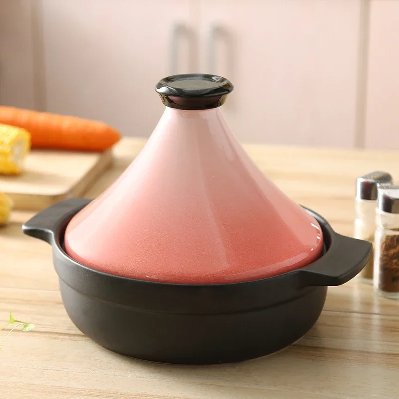 Марокканская кастрюля Tagine, глиняная кастрюля с постепенным порошком для приготовления пищи, газовые керамические кастрюли, высокотемпературные глиняные рисовые кастрюли
Марокканская кастрюля Tagine, глиняная кастрюля с постепенным порошком для приготовления пищи, газовые керамические кастрюли, высокотемпературные глиняные рисовые кастрюли