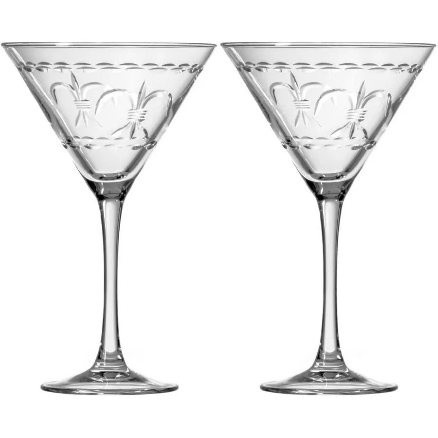 Стакан для мартини Fleur De Lis, 10 унций — набор из 2-х стеблей для мартини — стекло без свинца — коктейльное стекло с гравировкой в ромбовидное колесо
Стакан для мартини Fleur De Lis, 10 унций — набор из 2-х стеблей для мартини — стекло без свинца — коктейльное стекло с гравировкой в ромбовидное колесо