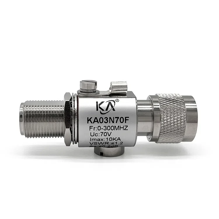 KA03N70F Антенный разрядник молнии N-JK Головка RF Коаксиальный разъем 500 Вт Кормушка грозоразрядник 0-300 МГц
KA03N70F Антенный разрядник молнии N-JK Головка RF Коаксиальный разъем 500 Вт Кормушка грозоразрядник 0-300 МГц