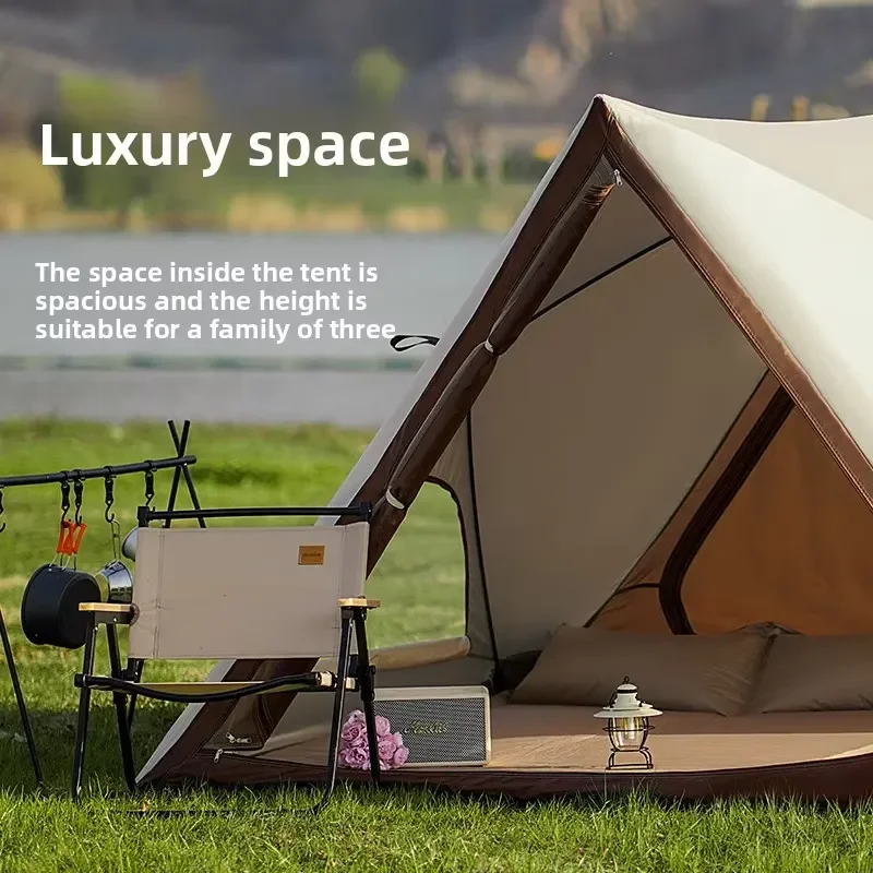 Automatic Instant-Setup Pyramid Tent Outdoor Portable Camping Gear Parks Campgrounds Beaches Sunshade Four Seasons Oxford
Automatic Instant-Setup Pyramid Tent Outdoor Portable Camping Gear Parks Campgrounds Beaches Sunshade Four Seasons Oxford