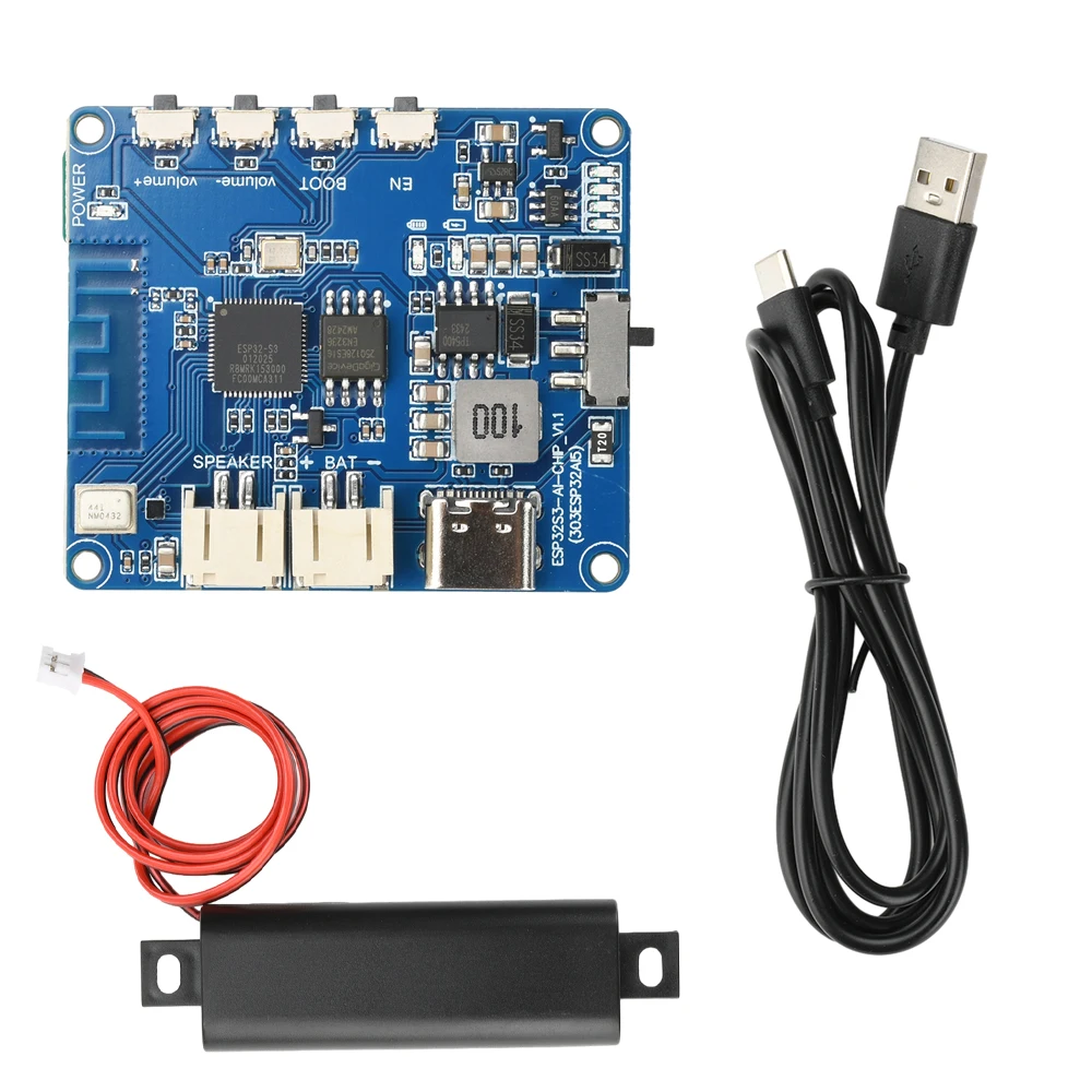 ESP32-S3 Voice Chat Module For Xiaozhi Ai Artificial Intelligence Development Board Supports DeepSeek Large Model
ESP32-S3 Voice Chat Module For Xiaozhi Ai Artificial Intelligence Development Board Supports DeepSeek Large Model