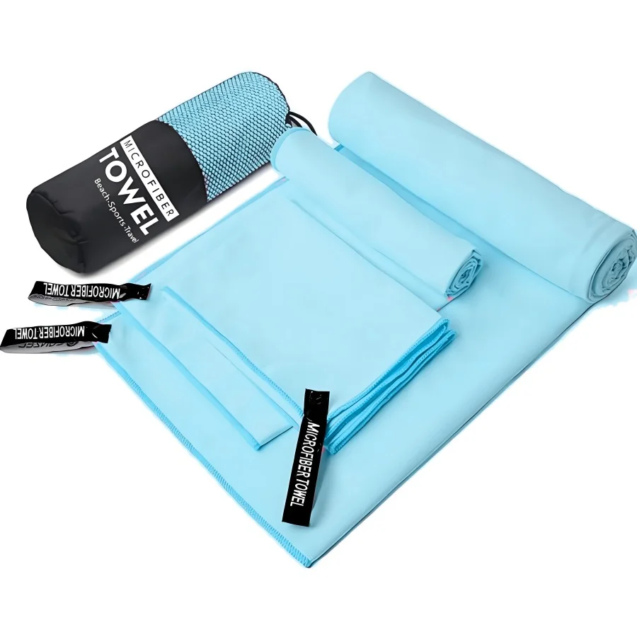 3PCS Quick Dry Beach Towel, Microfiber Travel Towel 3 Size in 1 Pack,Fast Drying Towel Set for Camping, Beach, Gym, Sports, Yoga
3PCS Quick Dry Beach Towel, Microfiber Travel Towel 3 Size in 1 Pack,Fast Drying Towel Set for Camping, Beach, Gym, Sports, Yoga