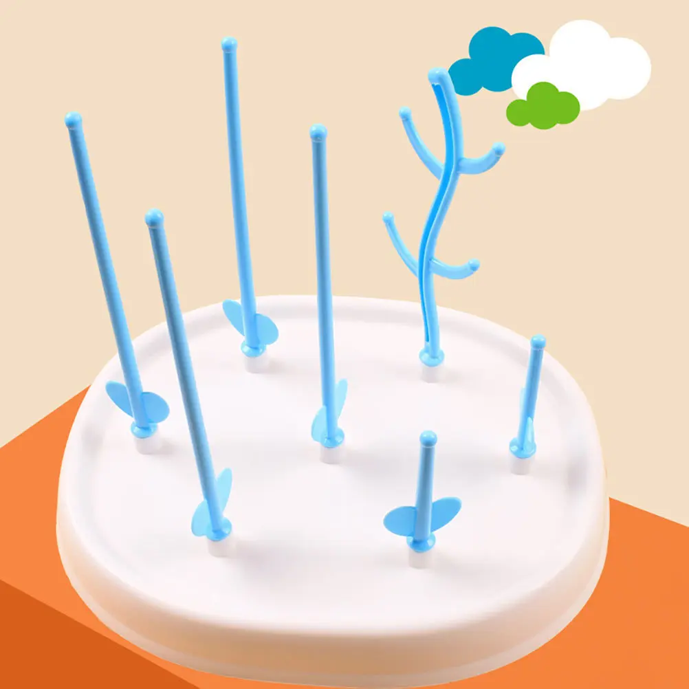 Подставка для сушки детских бутылочек, 2 шт., из полипропилена, большая вместимость, вертикальная конструкция с дренажем, съемные гладкие края, для кормления малышей
Подставка для сушки детских бутылочек, 2 шт., из полипропилена, большая вместимость, вертикальная конструкция с дренажем, съемные гладкие края, для кормления малышей