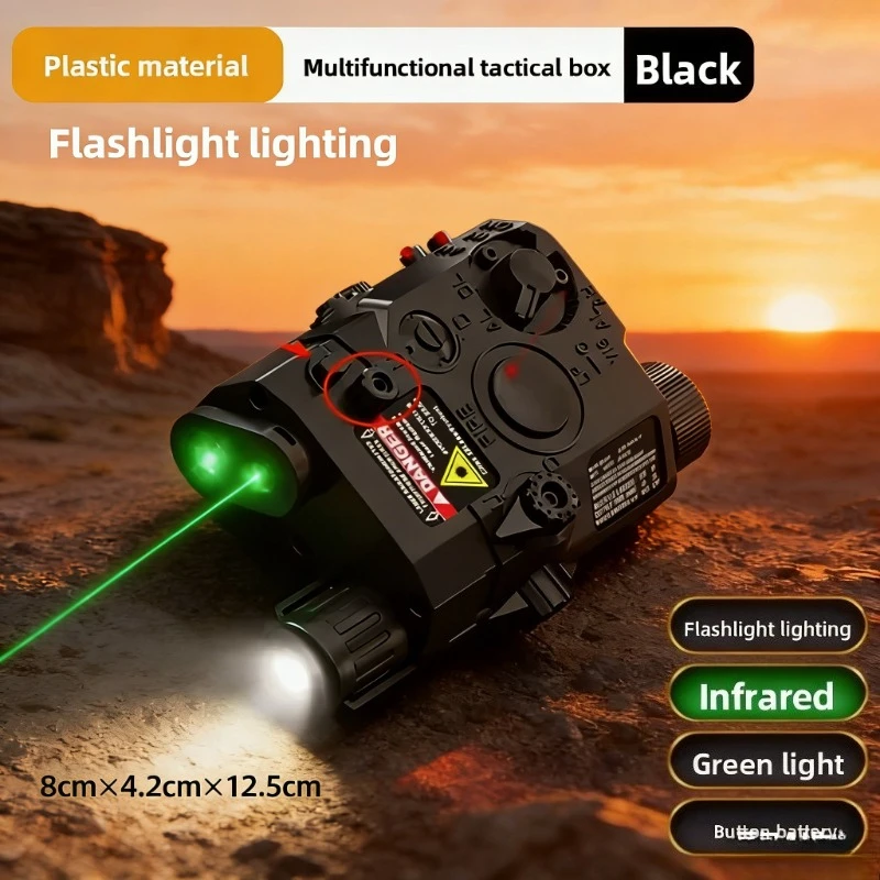 High Quality PEQ15 Laser Box Flashlight Multi-Functional 20mm Rail For Toy Airsoft Guns Hunting CS Field Game Training Equipment
High Quality PEQ15 Laser Box Flashlight Multi-Functional 20mm Rail For Toy Airsoft Guns Hunting CS Field Game Training Equipment