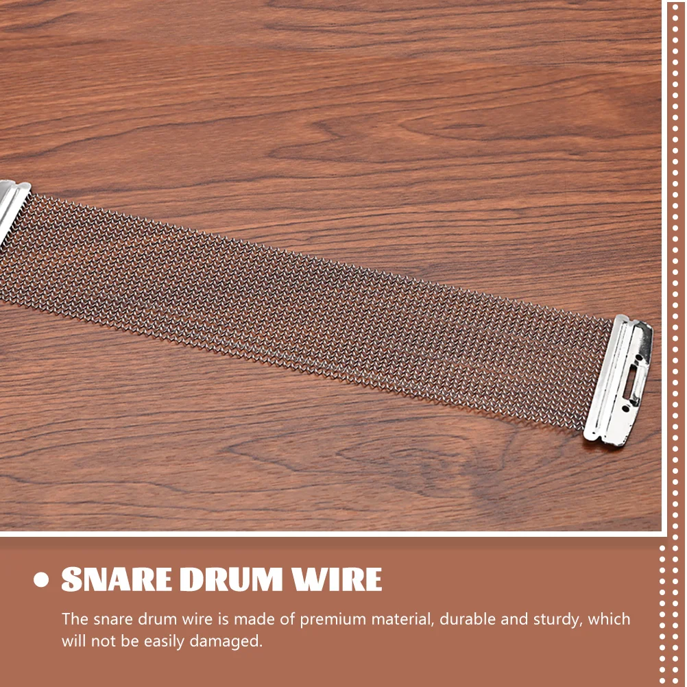 Sturdy Metal Snare Drum Wire Replacement Snare Drum Accessories 24 Strand Snare Belt Universal Drum Snare Strand Rust Proof
Sturdy Metal Snare Drum Wire Replacement Snare Drum Accessories 24 Strand Snare Belt Universal Drum Snare Strand Rust Proof