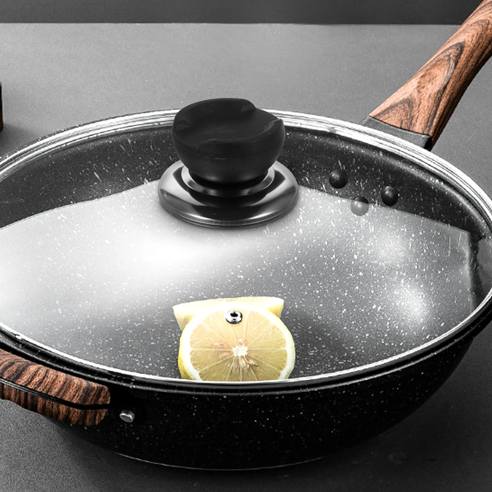 Sturdy Lid H Small Replacement Compact Pot Top Knob Cookware Insulation Easy Install Kitchen Bar 
Sturdy Lid H Small Replacement Compact Pot Top Knob Cookware Insulation Easy Install Kitchen Bar