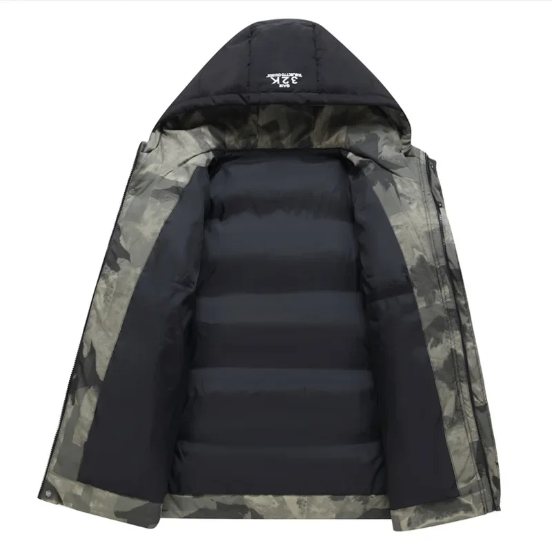 Solid Parka Hooded Puffer Jacket Warm Couples Wear Cotton Coat New Men Thick Warm Jackets Winter Casual Men's Outwear Coats
Solid Parka Hooded Puffer Jacket Warm Couples Wear Cotton Coat New Men Thick Warm Jackets Winter Casual Men's Outwear Coats