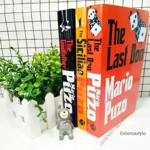 Books of3 Books/set The Godfather Last Don Sicilian Mario Puzo Original English Novel The Original Novel of The Godfather Bestse