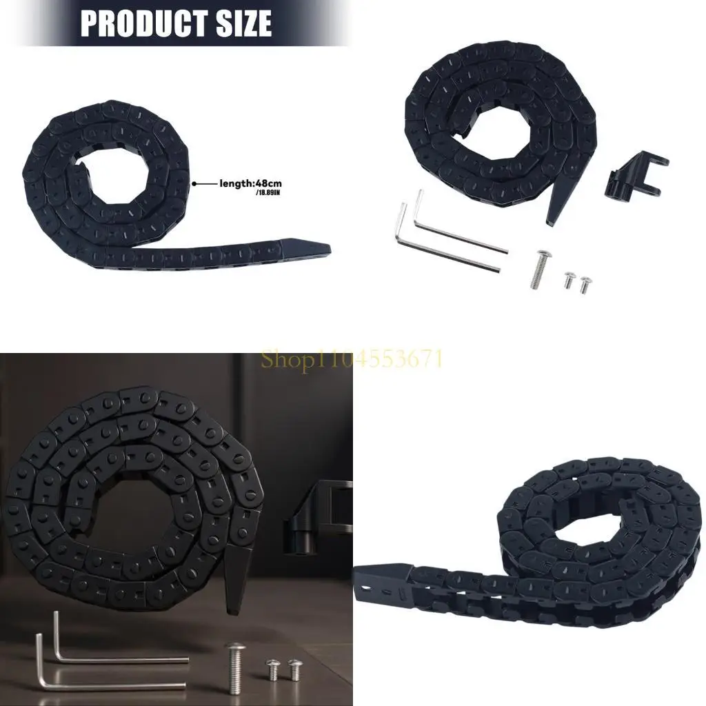 Best Seller 3D Printer Low Resistance Cable Management Cable Drag Chain Replacement for S1
Best Seller 3D Printer Low Resistance Cable Management Cable Drag Chain Replacement for S1