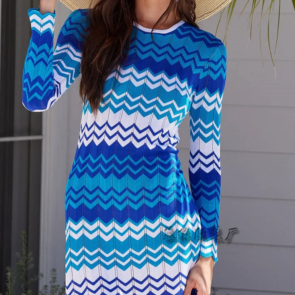 Striped Pullovers Dress Women Mid Length Dresses Sweaters Knitted Round Neck Full Sleeve Jumpers Y2k Streetwear Elegant 2025
Striped Pullovers Dress Women Mid Length Dresses Sweaters Knitted Round Neck Full Sleeve Jumpers Y2k Streetwear Elegant 2025