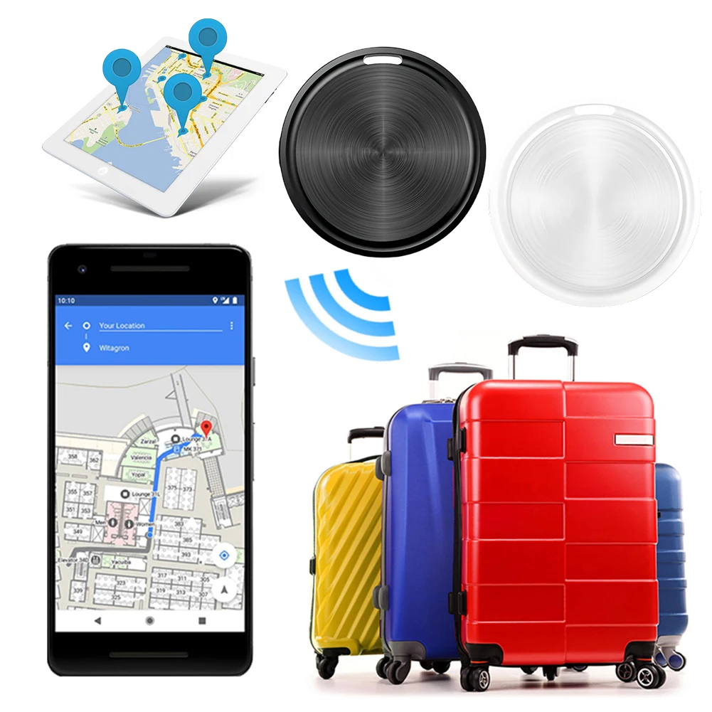 GPS Tracker for Android Key Finder Item Locator Pet Tracker Car Locator for Pet Luggage Wallet