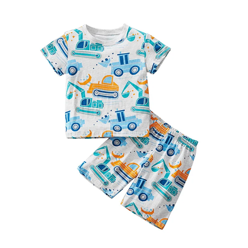 Boy Clothes 2025 Summer Children's Clothing New Two Piece Set Boys' Print Cartoon T-shirt Set
Boy Clothes 2025 Summer Children's Clothing New Two Piece Set Boys' Print Cartoon T-shirt Set