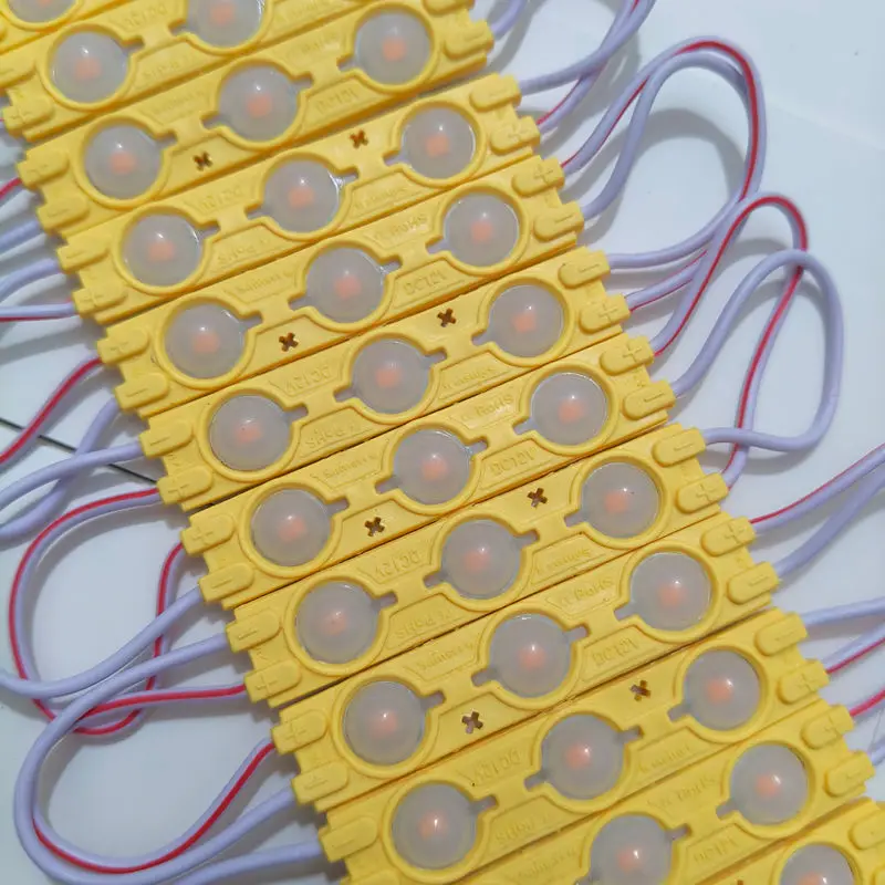 Wholesale 500PCS DC12V 3LED 1.5W LED Module Light 2835 SMD Waterproof IP65 LED Backlight for Advertising Sign
Wholesale 500PCS DC12V 3LED 1.5W LED Module Light 2835 SMD Waterproof IP65 LED Backlight for Advertising Sign