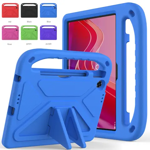Case For Lenovo Tab 2025 TB-311FU 10.1 inch K10 2nd TB311XU 10.1" Case Shockproof Kids Cartoon Holder Eva Handle Cover Kickstand