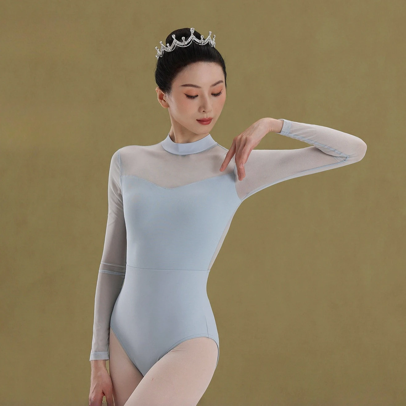 Ballet Leotard Long Sleeve Gymnastics Dancewear Female Mesh Backless Breathable Ballet Training Bodysuit Yoga Dance Costume
Ballet Leotard Long Sleeve Gymnastics Dancewear Female Mesh Backless Breathable Ballet Training Bodysuit Yoga Dance Costume