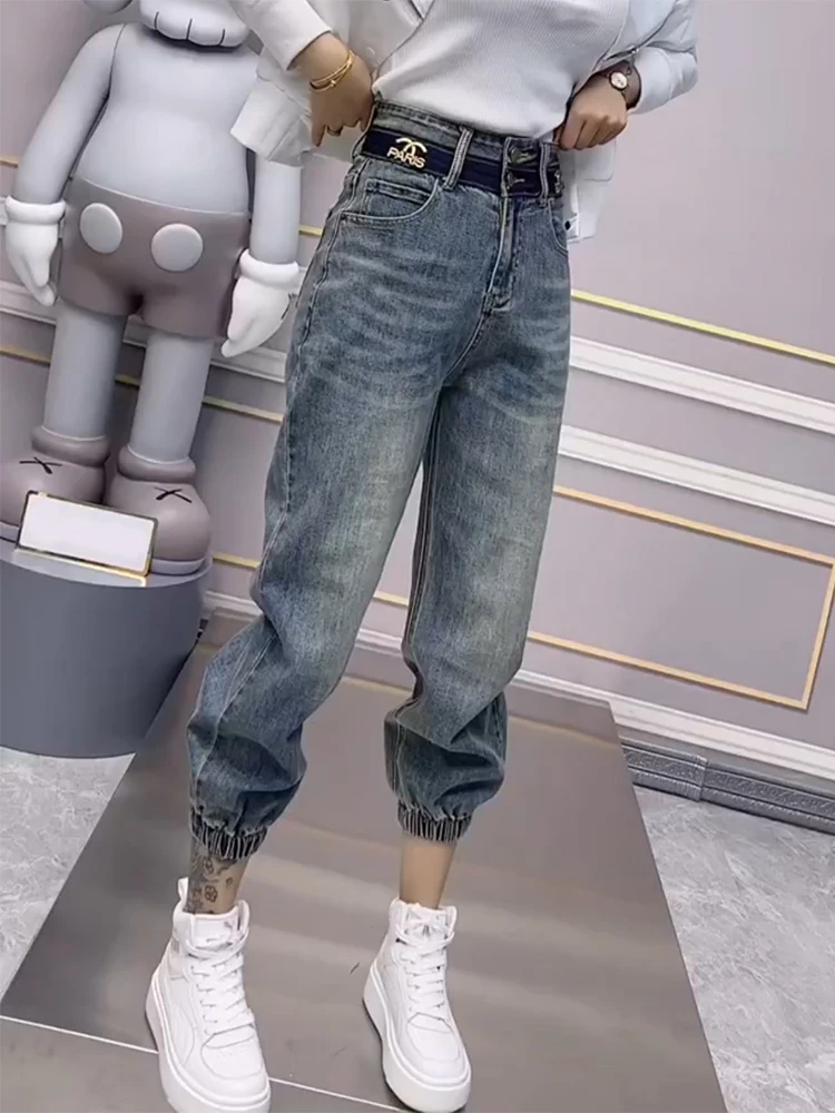 Женские джинсы Y2K больших размеров, тонкие, летние, новинка 2023 года, модные повседневные джинсовые брюки для женщин
Женские джинсы Y2K больших размеров, тонкие, летние, новинка 2023 года, модные повседневные джинсовые брюки для женщин