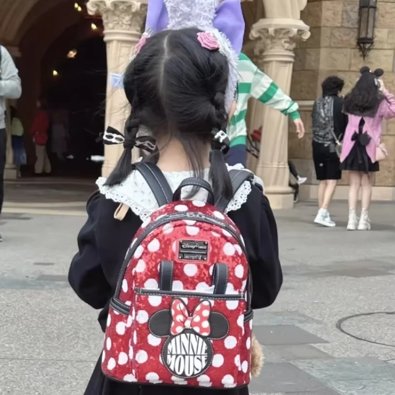 2025 New Cute Red Minnie Backpack Cute Cartoon Backpack Glitter Backpack Travel Bag Girl Gift
2025 New Cute Red Minnie Backpack Cute Cartoon Backpack Glitter Backpack Travel Bag Girl Gift