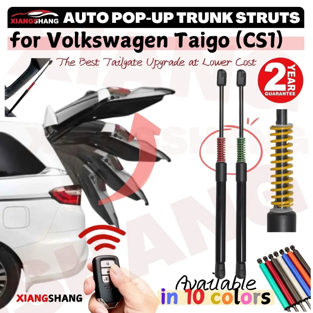 Auto Pop-Up Trunk Struts for Volkswagen Taigo (CS1) 2020-present Automatic Opening Gas Lift Supports with Springs Boot Struts
Auto Pop-Up Trunk Struts for Volkswagen Taigo (CS1) 2020-present Automatic Opening Gas Lift Supports with Springs Boot Struts