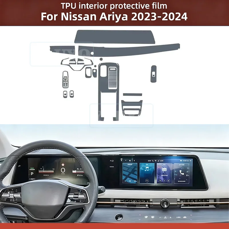 For Nissan Ariya 2023-2024 Pre Cutting Car Interior PPF Paint Protection Film Console Scratch Resistant Repair TPU Film Styling
For Nissan Ariya 2023-2024 Pre Cutting Car Interior PPF Paint Protection Film Console Scratch Resistant Repair TPU Film Styling