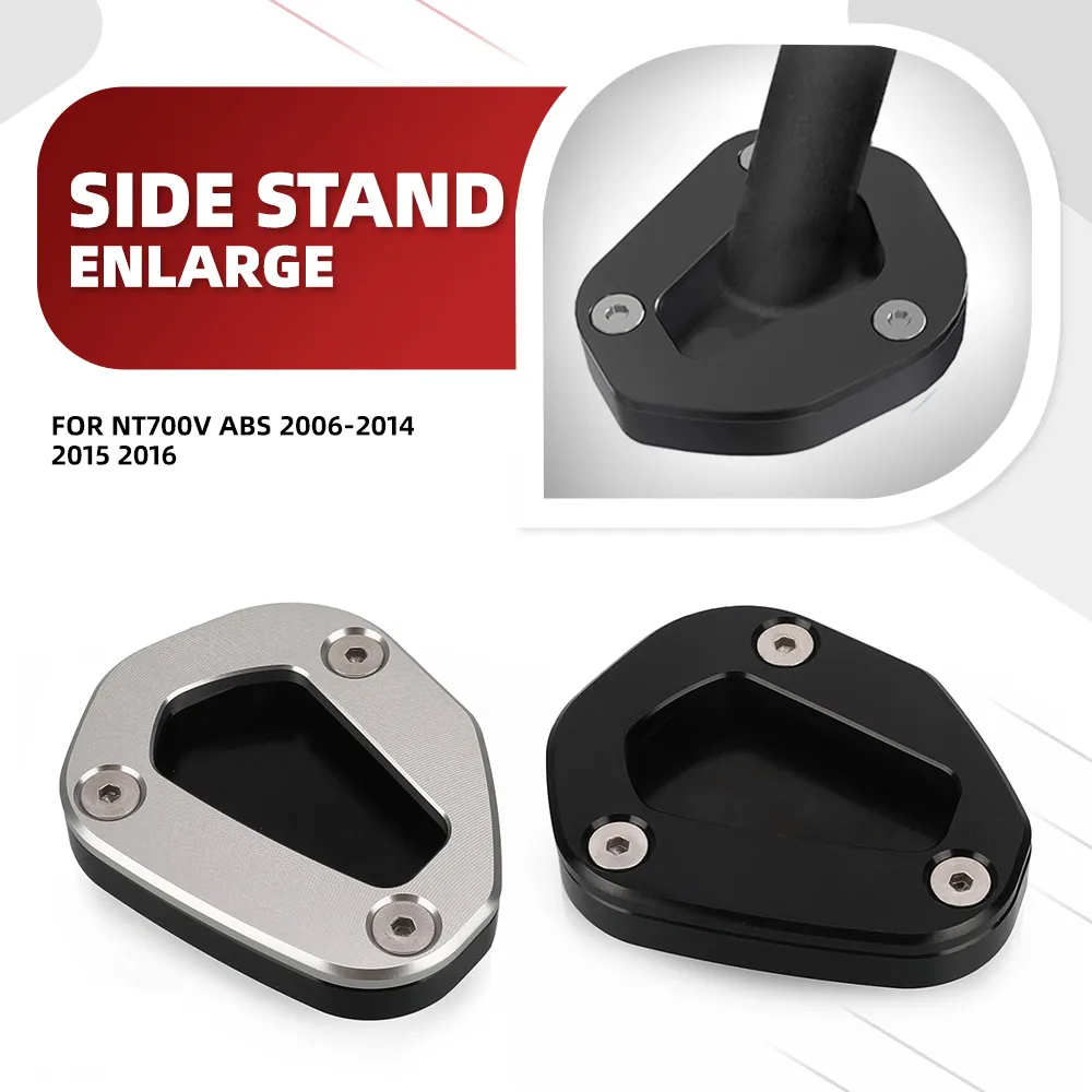 NT 700 V DEAUVILLE Kickstand Foot Side Stand Enlarger Plate Pad Extension Pad Support For Honda NT700V ABS 2006-2014 2015 2016
NT 700 V DEAUVILLE Kickstand Foot Side Stand Enlarger Plate Pad Extension Pad Support For Honda NT700V ABS 2006-2014 2015 2016