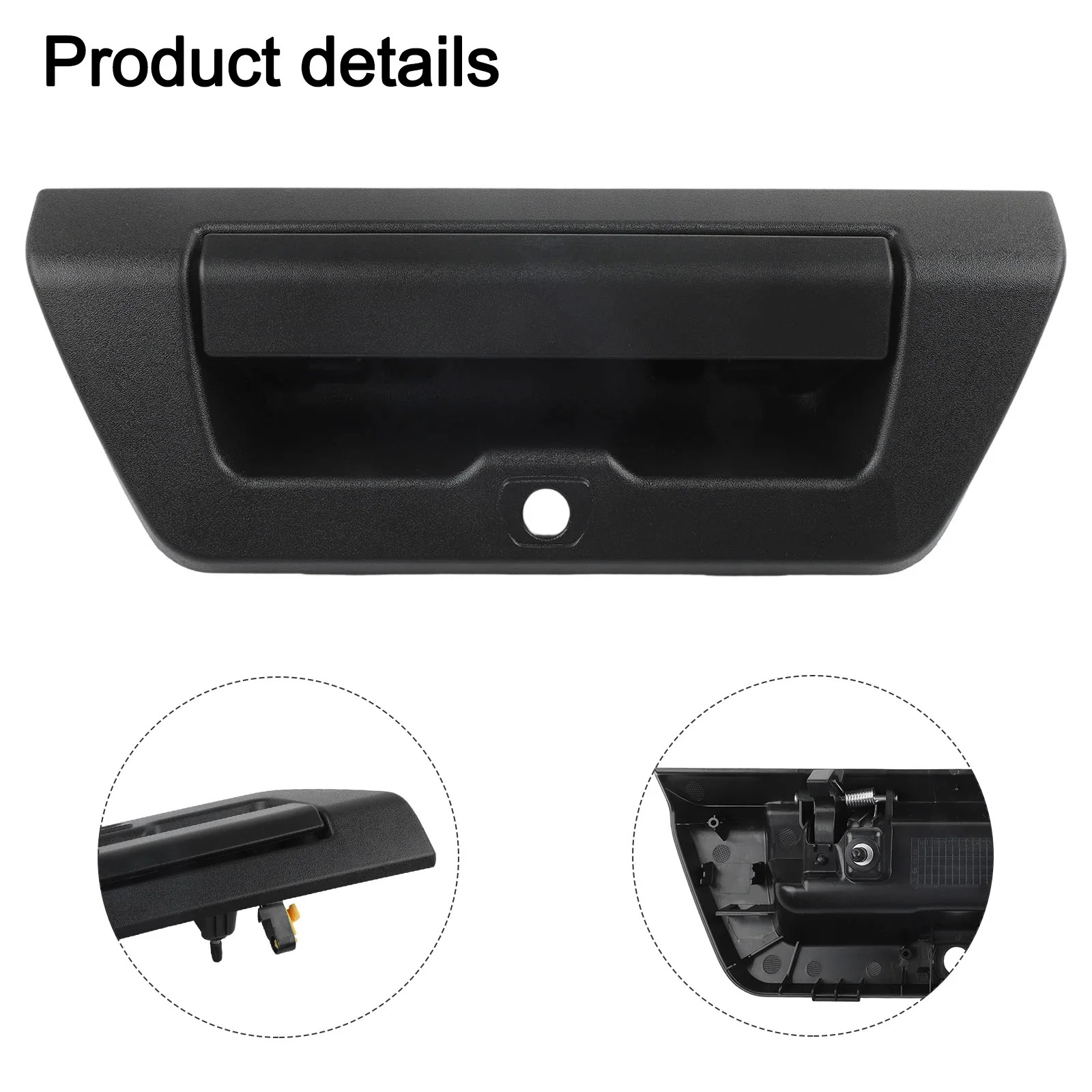 Auto Accessory Camera Hole Vehicle Upgrade Custom Fit Easy Installation OE Number FL3Z9943400AA For Ford F-150 2015-2017
Auto Accessory Camera Hole Vehicle Upgrade Custom Fit Easy Installation OE Number FL3Z9943400AA For Ford F-150 2015-2017