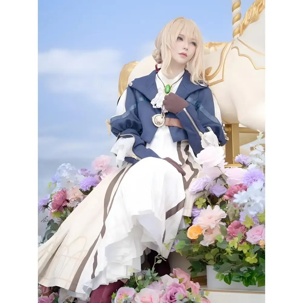 Violet Evergarden Role Play Costume Women Anime Cosplay Dress Halloween Comic Con Party Wear In Stock
Violet Evergarden Role Play Costume Women Anime Cosplay Dress Halloween Comic Con Party Wear In Stock