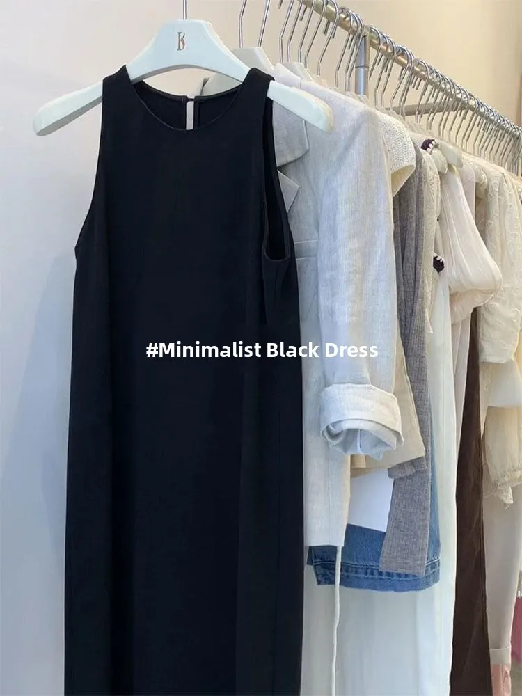 plus Size Women's Fashionable Design Sensation Little Black Dress Summer Loose Sleeveless Vest Dress Casual High Waist Button...
plus Size Women's Fashionable Design Sensation Little Black Dress Summer Loose Sleeveless Vest Dress Casual High Waist Button...