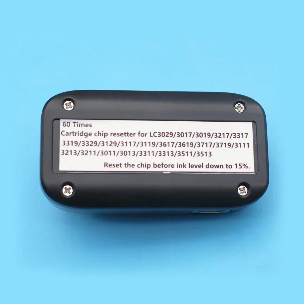 LC3019 LC3029 Lc3017 Chip Resetter Reseting for Brother Genuine Ink Cartridge for MFC-J5830DW J6535DW J5930DW J5330DW Printer
LC3019 LC3029 Lc3017 Chip Resetter Reseting for Brother Genuine Ink Cartridge for MFC-J5830DW J6535DW J5930DW J5330DW Printer