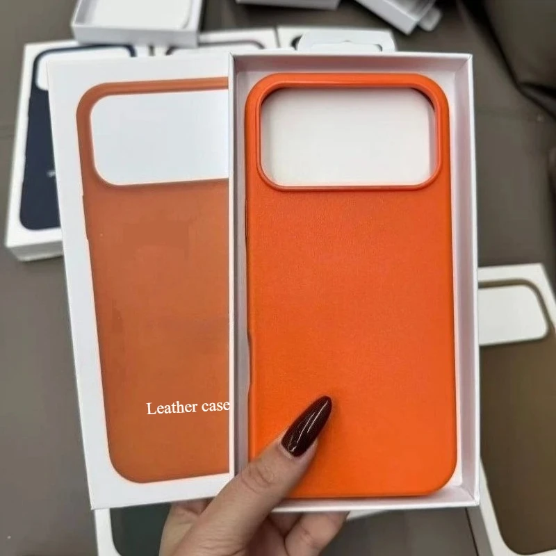 Original Official 1:1 for Magsafe Leather Case for IPhone 17 Pro Max 16 15 14 13 Pro Magnetic Wireless Charging Protection Case
Original Official 1:1 for Magsafe Leather Case for IPhone 17 Pro Max 16 15 14 13 Pro Magnetic Wireless Charging Protection Case