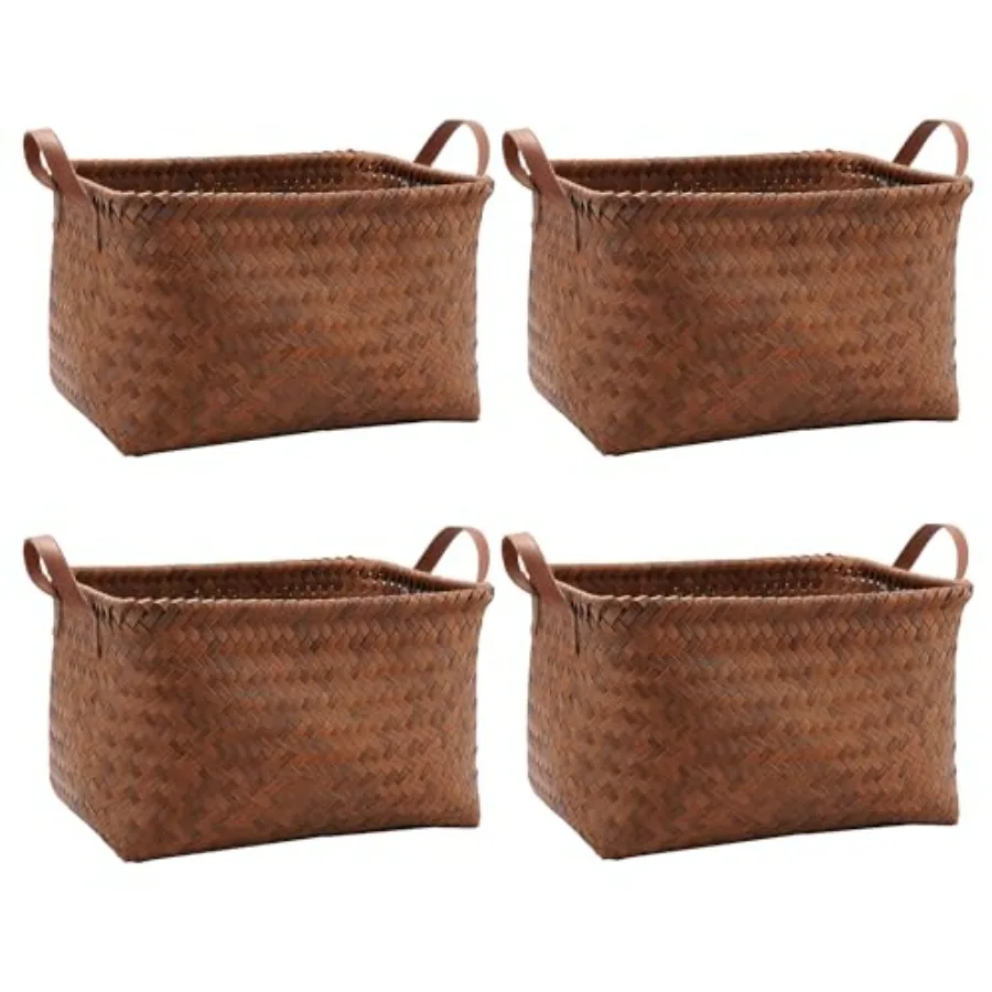 GIB Wicker Storage Baskets for Shelves Clothes Blankets Basket Woven Laundry Basket for Organizing, Decorative Rectangular Clos
GIB Wicker Storage Baskets for Shelves Clothes Blankets Basket Woven Laundry Basket for Organizing, Decorative Rectangular Clos
