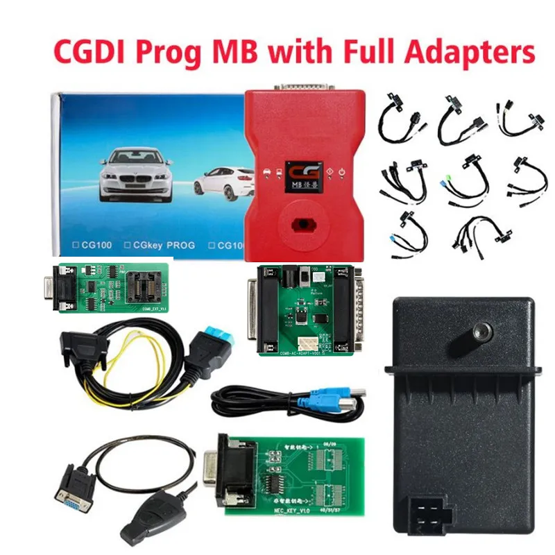 Original CGDI MB For Benz Support All Key Lost CGMB With ELV Simulator&AC Adapter&EIS ELV Cables
Original CGDI MB For Benz Support All Key Lost CGMB With ELV Simulator&AC Adapter&EIS ELV Cables