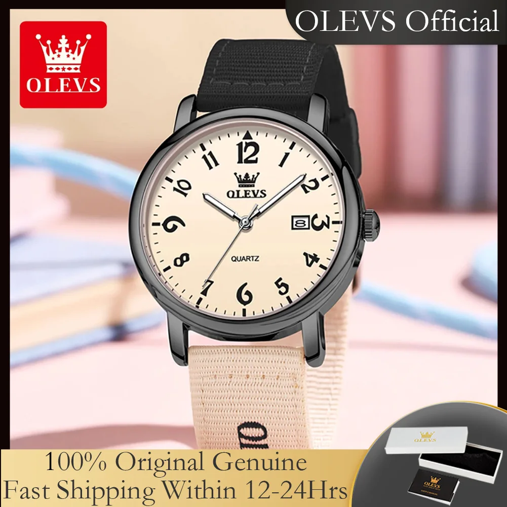 OLEVS 2991 Watches For Men Women Causal Fashion Webbing Strap Students Sports Watches Original Waterproof Luminous Watches 2991
OLEVS 2991 Watches For Men Women Causal Fashion Webbing Strap Students Sports Watches Original Waterproof Luminous Watches 2991