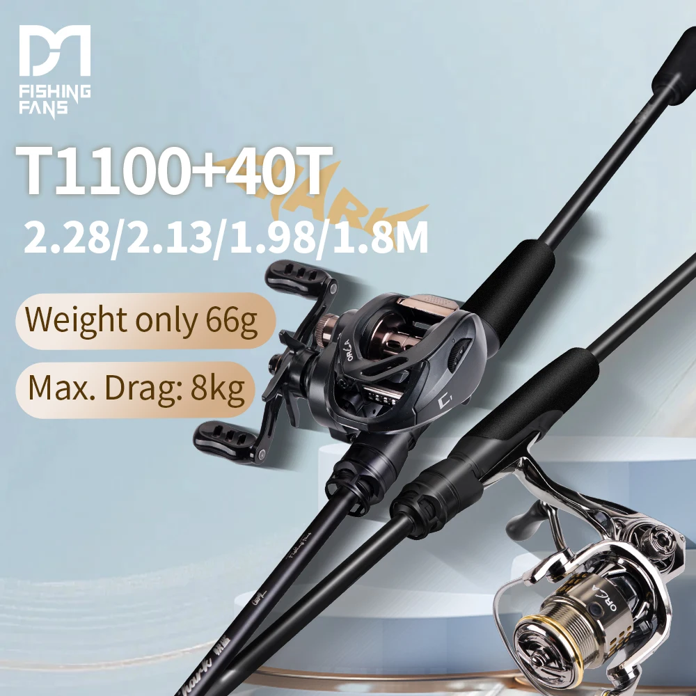 FISHINGFANS KUAISHA 2.0 8KG DRAG Light LS Guide 7-30g Lure Wt T1100+M40X Carbon Blank Spinning Casting 8KG Drag Fishing Rod
FISHINGFANS KUAISHA 2.0 8KG DRAG Light LS Guide 7-30g Lure Wt T1100+M40X Carbon Blank Spinning Casting 8KG Drag Fishing Rod