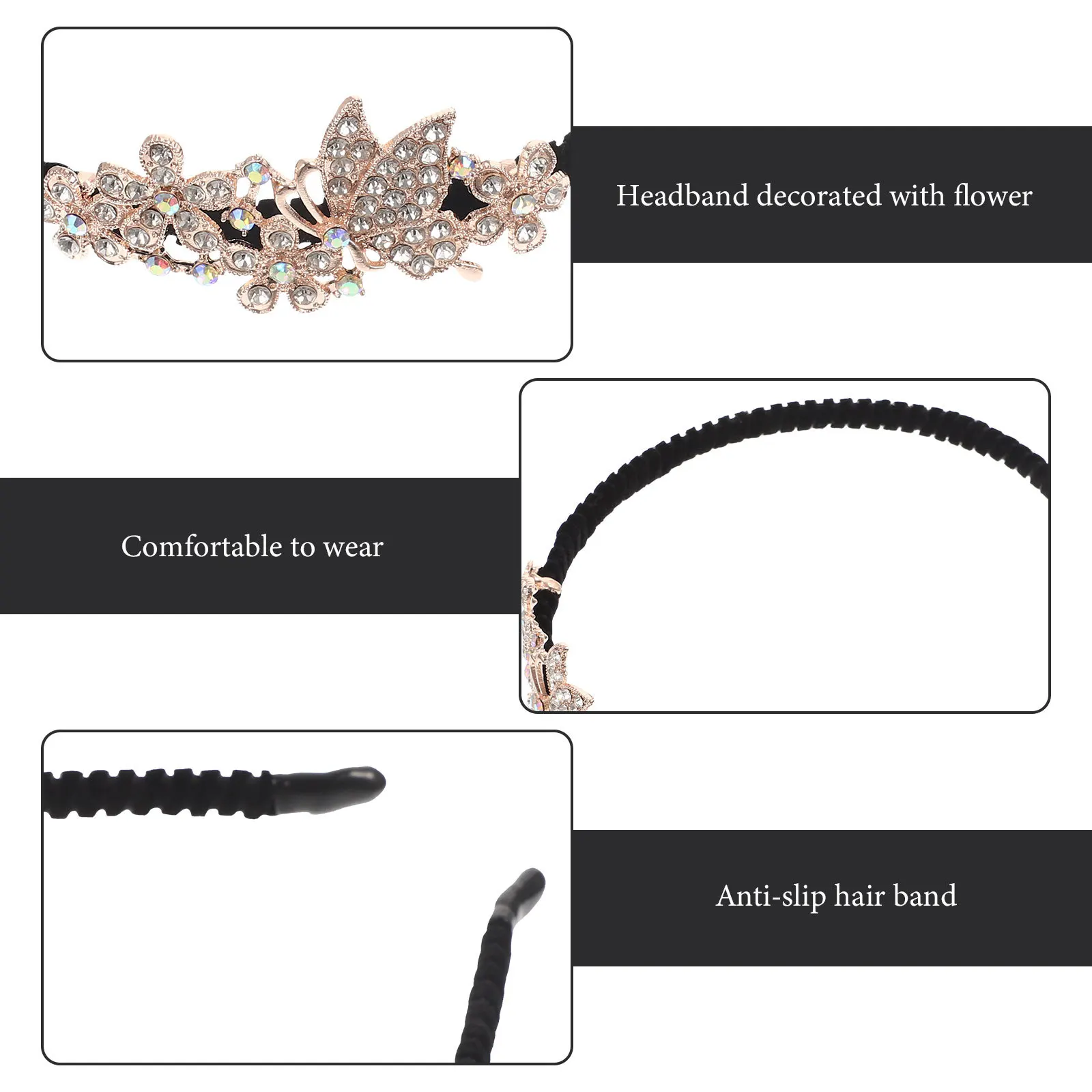 Fashionable Rhinestone Headband for Girls Premium Comfortable Hair Band Suitable for Party Role Shiny Decorative
Fashionable Rhinestone Headband for Girls Premium Comfortable Hair Band Suitable for Party Role Shiny Decorative