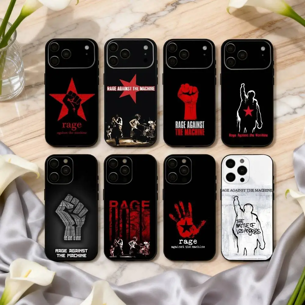 Powerful R-Rage A-Against the Machine Phone Case For iPhone 17pro, 16,15,14,13,12,11 X XR Plus,Others Soft Black Cover
Powerful R-Rage A-Against the Machine Phone Case For iPhone 17pro, 16,15,14,13,12,11 X XR Plus,Others Soft Black Cover