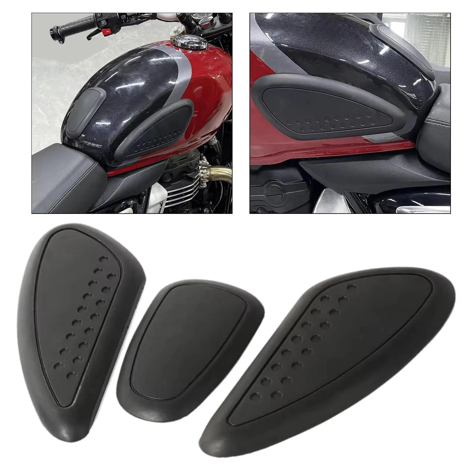 Motorcycle Tank Pads Covers Left Right Black Thick Knee Grip Decals Protection Replacement Side Stickers for Speed 400 2024
Motorcycle Tank Pads Covers Left Right Black Thick Knee Grip Decals Protection Replacement Side Stickers for Speed 400 2024